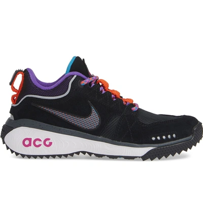 Shop Nike Acg Dog Mountain Trail Shoe In 001 Black/eqtrbl