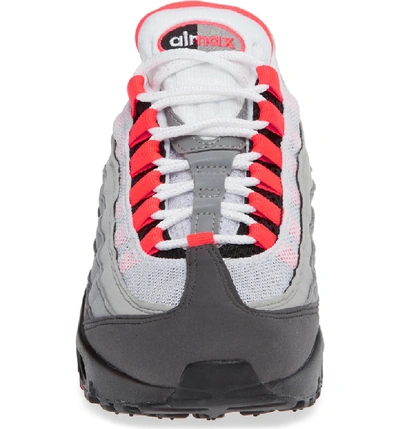 Shop Nike Air Max 95 Og Sneaker In White/ Solar Red-granite-dust