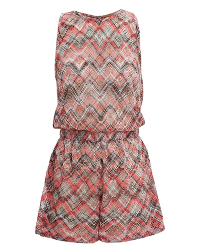 Shop Missoni Zig Zag Print Romper