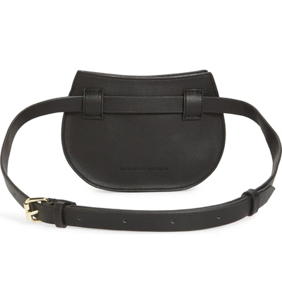 Shop Danielle Nicole Trish Faux Leather Belt Bag - Black