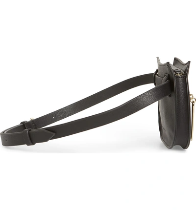 Shop Danielle Nicole Trish Faux Leather Belt Bag - Black