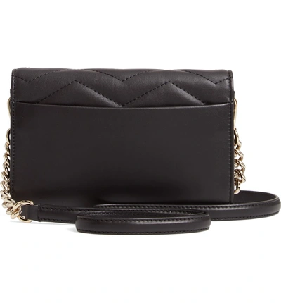 Shop Kate Spade Reese Park - Wyn Quilted Leather Crossbody - Black