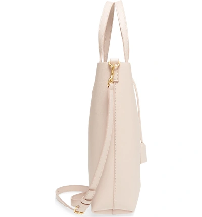 Shop Saint Laurent Toy Shopping Leather Tote In Marble Pink