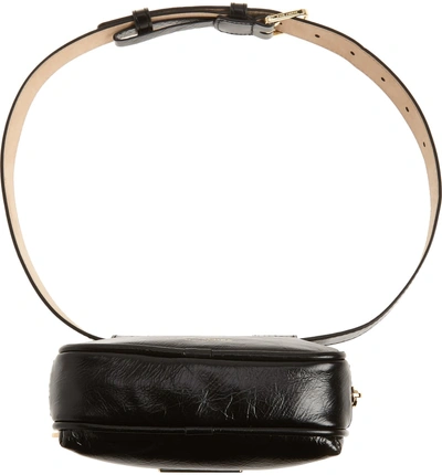 Shop Marc Jacobs Sport Leather Belt Bag In Black