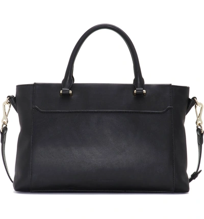 Vince Camuto Lina Leather Satchel Black ModeSens