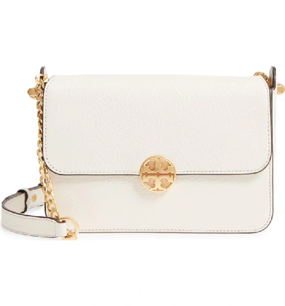 Tory Burch Chelsea Leather Crossbody Bag - White | ModeSens