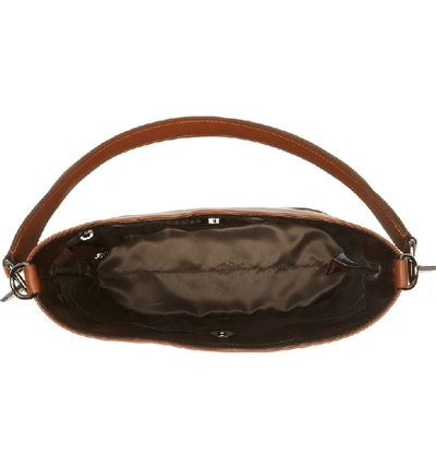 3d leather crossbody bag Longchamp Brown in Leather - 33760816