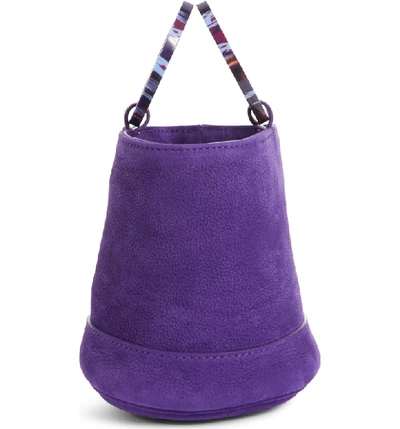 Shop Simon Miller Bonsai 15 Calfskin Leather Bucket Bag - Purple In Royal Purple