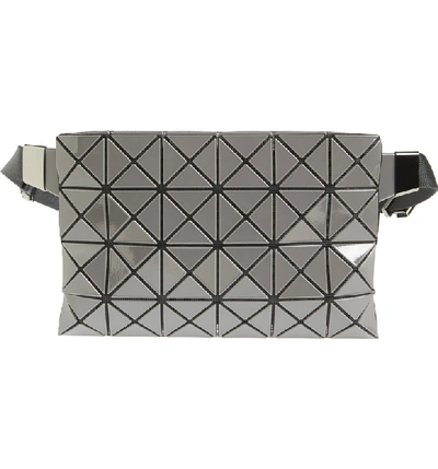 Shop Bao Bao Issey Miyake Prism Belt Bag - Grey In Charcoal Gray
