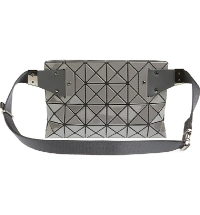 Shop Bao Bao Issey Miyake Prism Belt Bag - Grey In Charcoal Gray