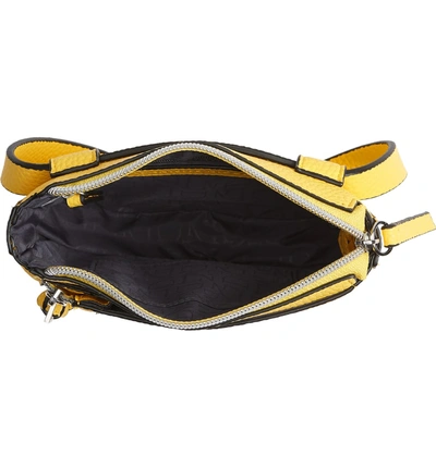 Shop Danielle Nicole Elia Faux Leather Belt Bag - Yellow In Mustard