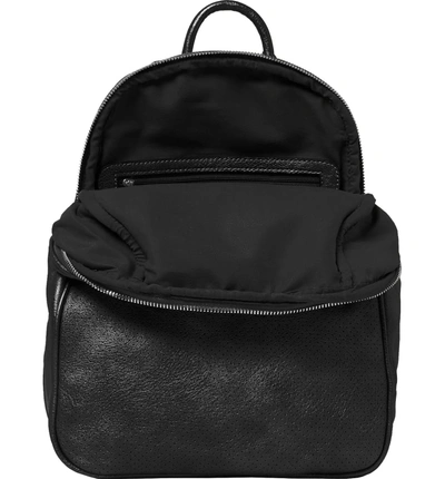 Shop Urban Originals Dream On Vegan Leather Backpack In Black