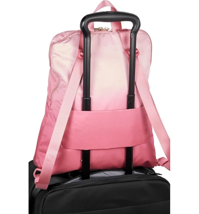 Shop Tumi Voyageur - Just In Case Nylon Travel Backpack - Pink In Pink Ombre