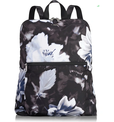 Shop Tumi Voyageur - Just In Case Nylon Travel Backpack - Black In Photo Floral