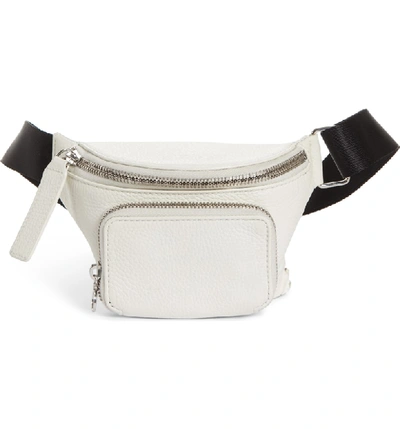 Shop Kara Leather Bum Bag - White