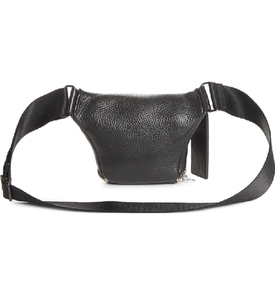 Shop Kara Leather Bum Bag - Black