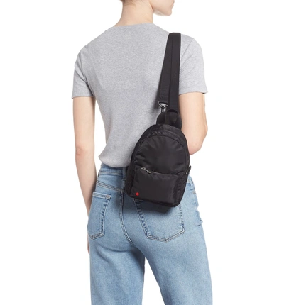Shop State Mini Hart Convertible Nylon Backpack - Black
