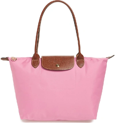 Shop Longchamp 'small Le Pliage' Tote - Pink In Light Pink