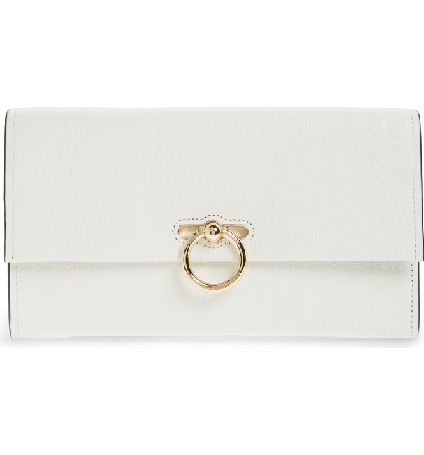 rebecca minkoff white clutch