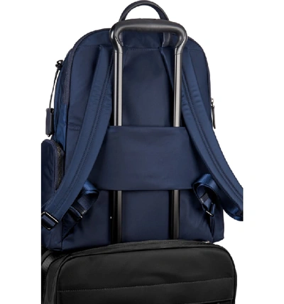 Shop Tumi Voyager Carson Nylon Backpack - Blue In Navy