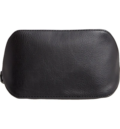 Shop Matt & Nat Large Sam Faux Leather Crossbody Bag In Black