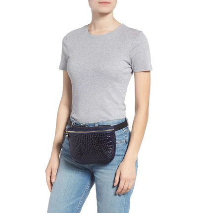 Midnight Croc Fanny Pack by Clare V. for $45