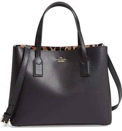Shop Kate Spade Hadley Road Small Dina Leather Shoulder/crossbody Bag - Black In Black Multi