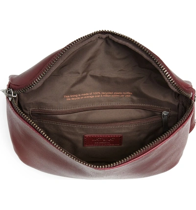 Shop Matt & Nat Vie Faux Leather Belt Bag - Red In Rio
