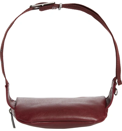 Shop Matt & Nat Vie Faux Leather Belt Bag - Red In Rio