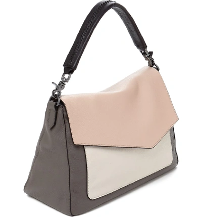 Shop Botkier Cobble Hill Slouch Calfskin Leather Hobo - Coral In Nude Combo