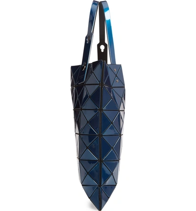 Shop Bao Bao Issey Miyake Lucent Metallic Tote Bag - Blue