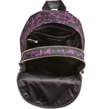 Shop Marc Jacobs Medium Trek Pack Pebbles Backpack - Purple In Berry Multi