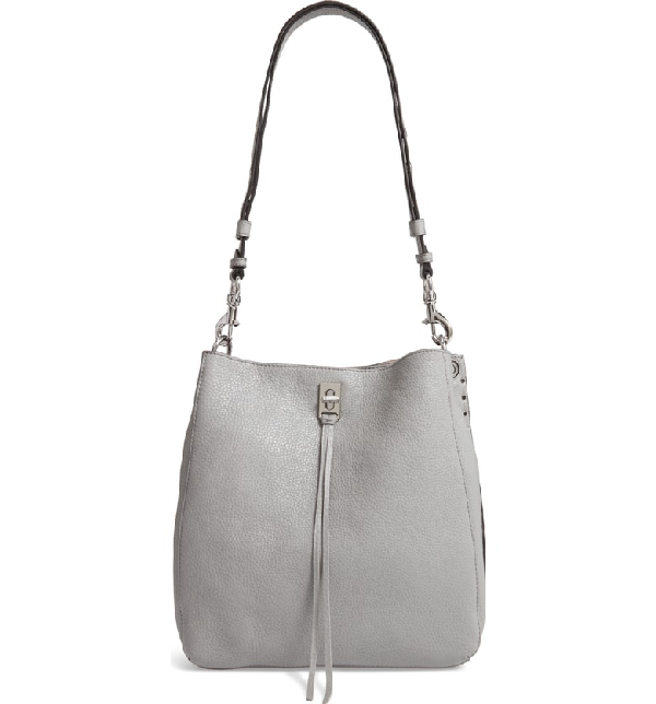 rebecca minkoff darren deerskin leather shoulder bag