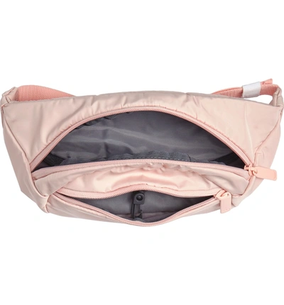 Shop Adidas Originals Waist Bag - Pink In Blush Pink/ White
