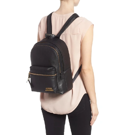 Shop Marc Jacobs Medium Trek Leather Backpack - Black