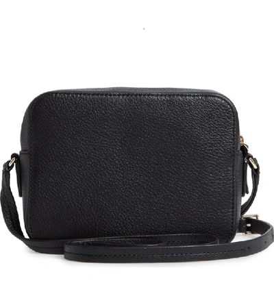 Shop Kate Spade Hayes Street - Arla Leather Crossbody Bag - Black