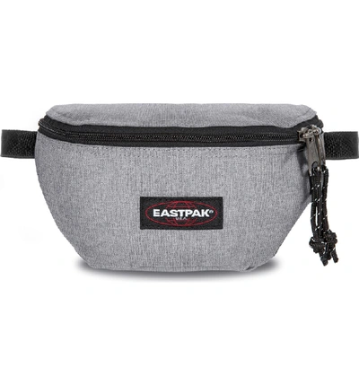 Shop Eastpak Springer Nylon Belt Bag - Grey In Sunday Grey