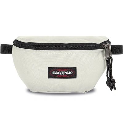 Shop Eastpak Springer Nylon Belt Bag - White In Free White