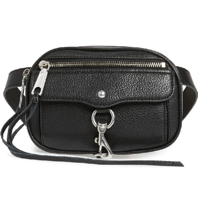 Shop Rebecca Minkoff Blythe Leather Belt Bag - Black