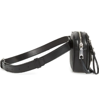 Shop Rebecca Minkoff Blythe Leather Belt Bag - Black