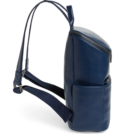 Shop Matt & Nat 'brave' Faux Leather Backpack - Blue In Allure