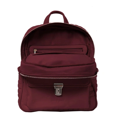 Shop Urban Originals Essential Vegan Leather Backpack - Purple In Plum