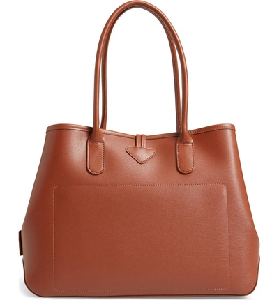 Longchamp Roseau Shoulder Bag - Brown for Women