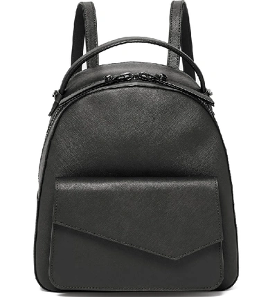 Shop Botkier Cobble Hill Calfskin Leather Backpack In Black
