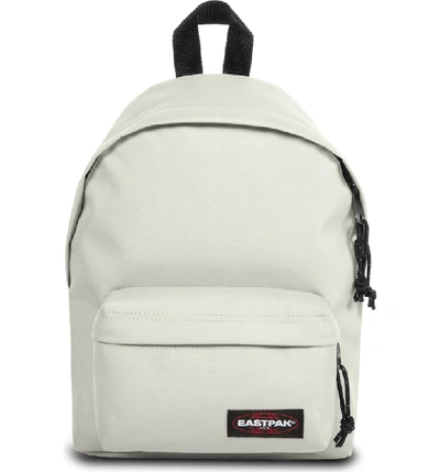 Shop Eastpak Eastpack Orbit Canvas Backpack - White In Free White