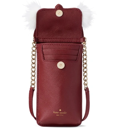 Shop Kate Spade Fox Iphone Crossbody Bag In Multi