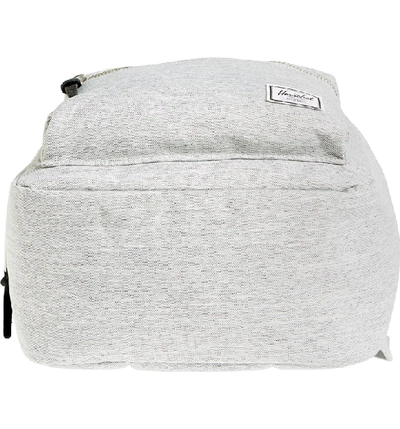 Shop Herschel Supply Co X-small Grove Backpack - Grey In Light Grey Crosshatch