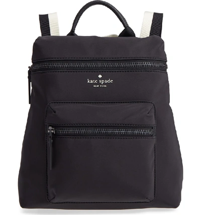 Shop Kate Spade That's The Spirit Mini Nylon Convertible Backpack - Black