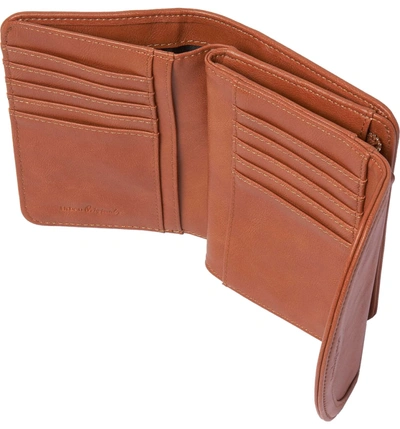 Shop Urban Originals Queen Bee Vegan Leather Wallet In Tan