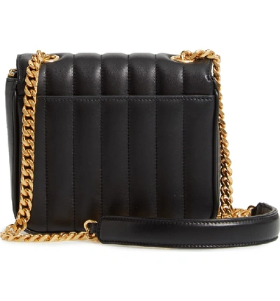Shop Saint Laurent Small Vicky Quilted Lambskin Leather Crossbody Bag In Noir